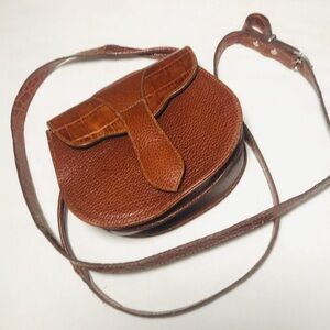 Small Ann Turk vintage leather bag